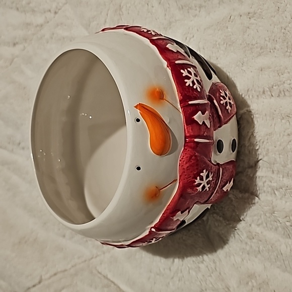 Warm Tidings Snowman Cookie Jar - Picture 3 of 9